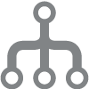 Process-grey.png Standardized bookkeeping process flow chart graphic